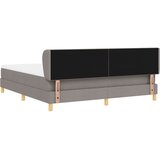  s opruga kutije Sivo-smeđa 180 x 200 cm tkanina | shoptok.hr