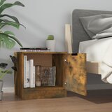  Noćni ormarići 2 kom boja dimljenog hrasta 40 x 39 x 40 cm | shoptok.hr