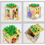  Drveni edukativni razvrstač kocki 5u1 puzzle box blocks | shoptok.hr