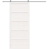  Vrata staje Bijela 80 x 2,5 x 208 cm Masivna borovina | shoptok.hr