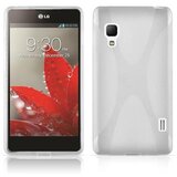 Cadorabo Case, združljiv z LG v pol prozorni - zaščitni pokrov, narejen iz fleksibilnega silikona TPU, (20595994) | Shoptok.si