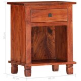  Noćni ormarić 40x30x50 cm Masivno drvo akacije | shoptok.hr