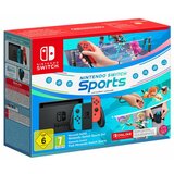 Nintendo konzola switch red and blue joy-cons + switch sports cene