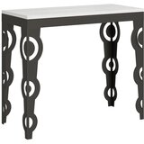 Ityhome 90 x 77 konzolna miza bela, (20847955) | Shoptok.si