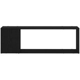  Set TV komoda Zidne Crna 100 x 24 x 63 cm Konstruirano drvo | Eponuda.com