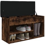  Klupa za cipele boja hrasta 82 x 32 x 45,5 cm konstruirano drvo | Eponuda.com
