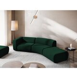 Makamii Temno zelen žameten ležalnik (desni kot) Ekahi – | Shoptok.si