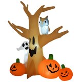 Nesta Napihljiva Halloween figura duhovitega drevesa 120 x 240 cm, svetleča dekoracija, (5000505094) Cene
