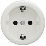  Reblig - Retro kućna utičnica SCHUKO bez okvira, 230 V/16 A, keramička, bela | Eponuda.com