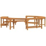  Okruženje za kadicu Smeđa Ø255 x 55,5 cm Čvrsto drvo akacije | shoptok.hr