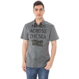 Costume National SHORT SLEEVE SHIRT FOR MAN GRAY | shoptok.hr