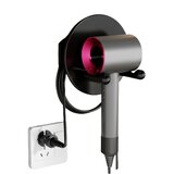 INF stenski nosilec za sušilnik za lase iz aluminija black, (21691210) | Shoptok.si