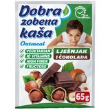 Dobra zobena kaša 65g lješnjak-čokolada | shoptok.hr