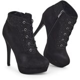 Resti Women's heeled ankle boots with rhinestones Efelolo | Shoptok.si