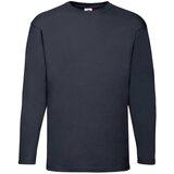 Fruit Of The Loom Navy Value Men's Long Sleeve T-shirt | Shoptok.si