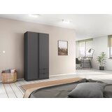 Rauch Möbel omara s klasičnimi vrati, siva | Shoptok.si