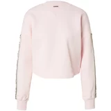 Guess Sportska sweater majica 'CYMONE' pijesak / pastelno roza / crna / bijela