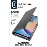 Cellular Line Bookcase Galaxy A35 black | Shoptok.si