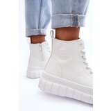 Big Star Leather Quilted Lace-up Sneakers | Shoptok.si