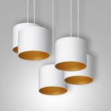  Luster na sajli ARDEN 5xE27/60W/230V bela/zlatna | Eponuda.com