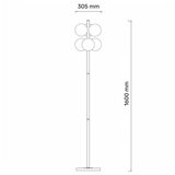  talia 15 podna lampa 6*G9 crna/bakar | ePonuda.com