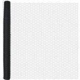 vidaXL Ograja v obliki heksagona Siva 1,6x10 m Jeklo, Ograjni stebri s konico 7 kos Ø32 mm 180 cm Galvanizirano jeklo | Shoptok.si