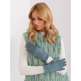 Wool Fashion Italia Gloves-AT-RK-2370.99-mint | Shoptok.si