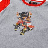 Lego City majica dugih rukava, melirano siva - 134 | Eponuda.com