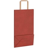  Papirnate vrećice 250 kom s ručkama crvene 21x11x36 cm | shoptok.hr