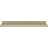  Zidne police 2 kom. Sonoma hrast 40x9x3 cm | shoptok.hr