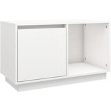vidaXL TV omarica bela 74x35x44 cm trdna borovina, (20600657) | Shoptok.si