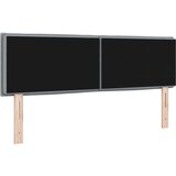 vidaXL Naslon za glavo Dvojni set Svetlo siva Tkanina 160 x 7 x 78 cm | Shoptok.si