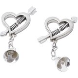 Kiotos Heart Shaped Spring Nipple Clamps Cene