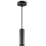 Viseći luster SAGA na sajli 1xE27/40W/230V crni | Eponuda.com