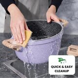 Just Perfecto JL-34 set posuđa s granitnim premazom, 13 dijelova, plavi | shoptok.hr