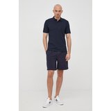 Boss Bombažen polo mornarsko modra barva | Shoptok.si