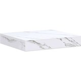  Polica na zidu Zidne 4 pcs Bijeli mramor 23 x 23 5 x 4 cm | shoptok.hr