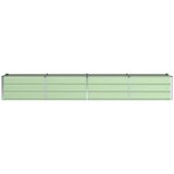  Cvetlično korito Zelena 320 x 80 x 45 cm Jeklo, (5000207512) | Shoptok.si