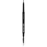 BPerfect IndestructiBrow Pencil dolgoobstojni svinčnik za obrvi s krtačko odtenek Dark Brown 10 g