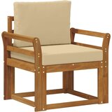  Set vanjskih sofa Čvrsto drvo akacije i poliester | shoptok.hr
