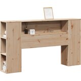 Maison Chic posteljno vzglavje - vzglavna omarica - nočna omarica s predelki 150 cm trdna borovina, (21707406) Cene