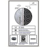 Foutastic črno-bela kopalniška preproga 60x100 cm rasse – | Shoptok.si