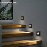  Brilagi - LED svetlo za stepenište sa senzorom STEP LIGHT LED/1,5W/230V IP44, crno | Eponuda.com