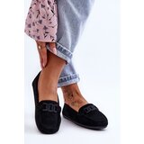 Boto Women's Stylish Suede Loafers Black Rabell | Shoptok.si