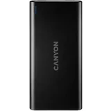 Canyon PB-106 Power bank 10000mAh Li-poly battery, Input 5V/2A, Output 5V/2.1A(Max), USB cable length 0.3m, 140*68*16mm, 0.24Kg,