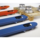 eurokraft pro paletni dvižni voziček, zelo nizka izvedba, podvozna višina 55 mm, dolžina vilic 1150 mm | Shoptok.si