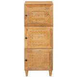 vidaXL Visok predalnik Svetlo rjava 40 x 33 x 110 cm trden mangov les | Shoptok.si