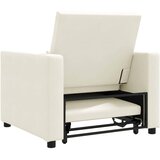 SOFA na razvlačenje Singl s kotačima Krema Baršun | Eponuda.com