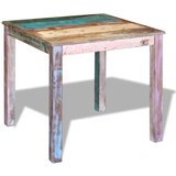 Maison Chic Jedilna miza - Kuhinjska miza - Jedilni stol iz trdnega predelanega lesa 80x82x76 cm, (21715356) | Shoptok.si