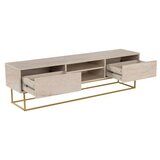 Hanah home tv polica escape 180 gold travertine